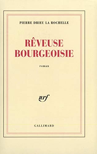 REVEUSE BOURGEOISIE, de Drieu la Rochelle | portada del libro