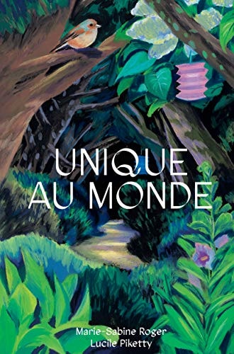 UNIQUE AU MONDE, de Marie-Sabine Roger | portada del libro