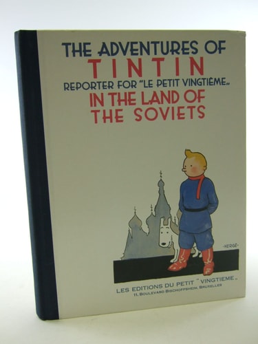 TINTIN CHEZ LES SOVIETS US (FAC SIMILE), de Hergé | portada del libro