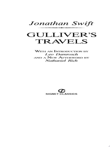GULLIVERS TRAVELS, de Jonathan Swift | portada del libro
