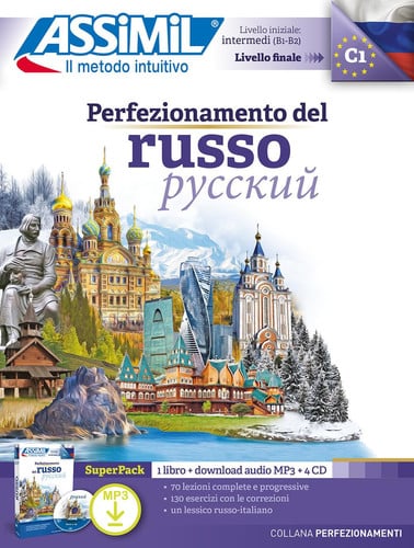 PERFEZIONAMENTO DEL RUSSO : C1 : SUPER PACK, de ASSIMIL | portada del libro