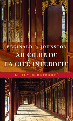 AU COEUR DE LA CITE INTERDITE, de Reginald Fleming Johnston | portada del libro