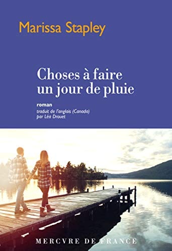 CHOSES A FAIRE UN JOUR DE PLUIE, de Marissa Stapley | portada del libro