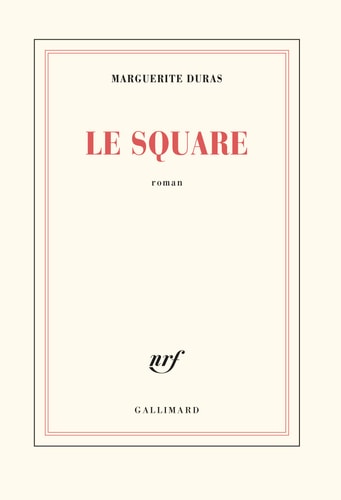 LE SQUARE, de Duras | portada del libro