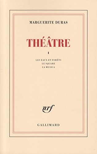 THEATRE T1, de Duras | portada del libro
