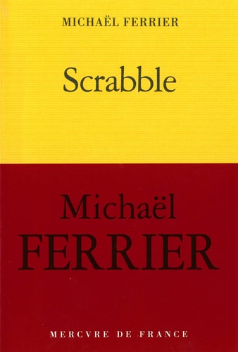 Scrabble, de Michaël Ferrier | portada del libro