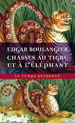 Chasse a l'elephant - Un hiver au cambodge, de Edgar Boulangier | portada del libro