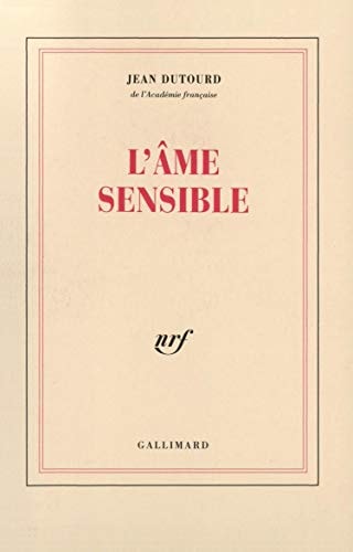 L'AME SENSIBLE, de Dutourd | portada del libro