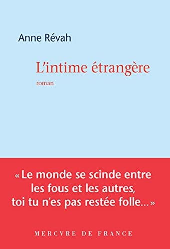 L'INTIME ETRANGERE, de Anne Révah | portada del libro