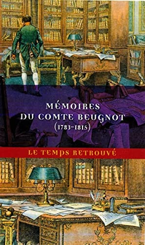 MEMOIRES DU COMTE BEUGNOT, de Jacques-Claude Beugnot | portada del libro