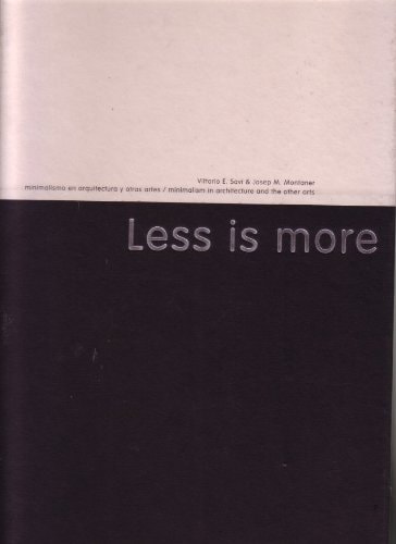 Less is more, de Savi | portada del libro