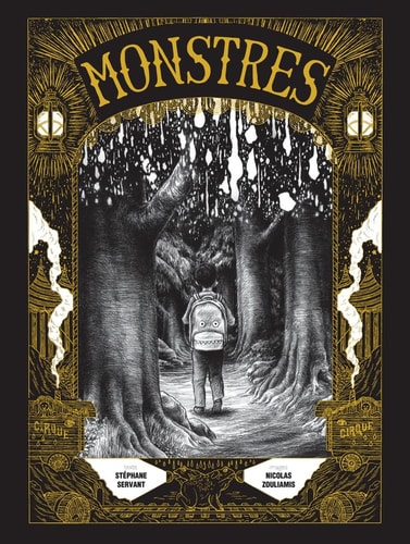MONSTRES, de Stéphane Servant | portada del libro