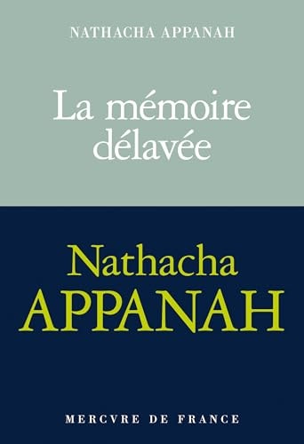 LA MEMOIRE DELAVEE, de Nathacha Appanah | portada del libro