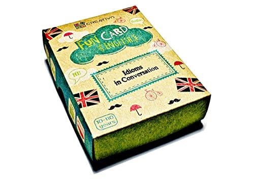 ENGLISH IDIOMS IN CONVERSATION (FICHAS), de CREATIVO-ENGLISH | portada del libro