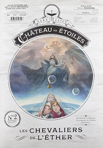 AZETTE 02 LE CHATEAU DES ETOILES, de Alex Alice | portada del libro