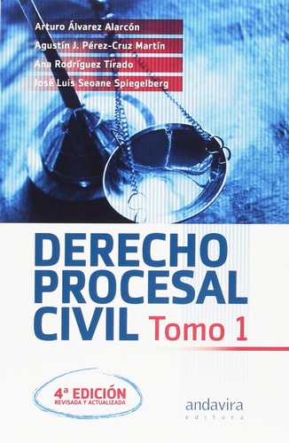 DERECHO PROCESAL CIVIL, de Arturo Álvarez Alarcón | portada del libro