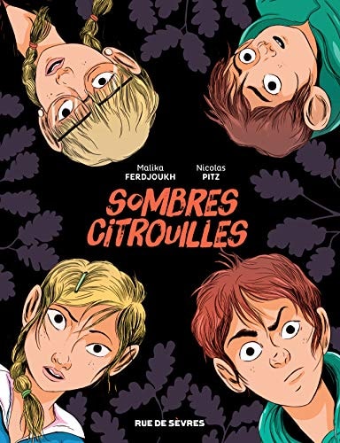 OMBRES CITROUILLES, de Malika Ferdjoukh | portada del libro
