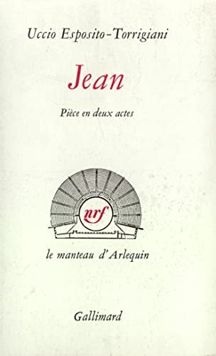 JEAN, de Esposito-Torrigiani | portada del libro