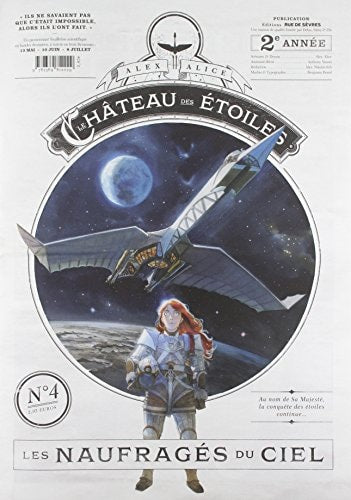 AZETTE 04 LE CHATEAU DES ETOILES, de Alex Alice | portada del libro