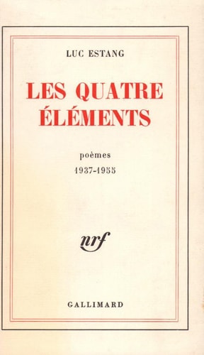 LES QUATRE ELEMENTS, de Estang | portada del libro
