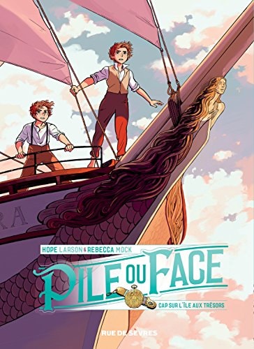 ILE OU FACE T2 CAP SUR L'ILE AUX, de Hope Larson | portada del libro
