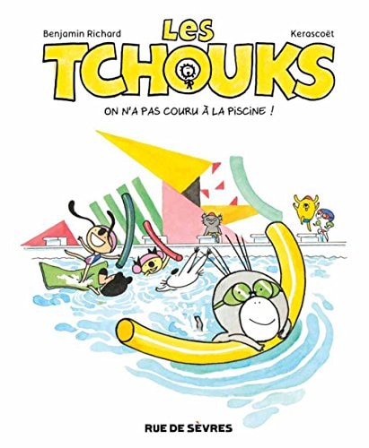 ES TCHOUKS ON N'A PAS COURU A, de Benjamin Richard | portada del libro