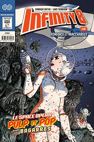 NFINITY 8 ROMANCE ET MACCHABEES, de BERTAIL DOMINIQUE#TRONDHEIM LEWIS | portada del libro