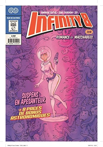 NFINITY 8 ROMANCE ET MACCHABEES, de Lewis Trondheim | portada del libro