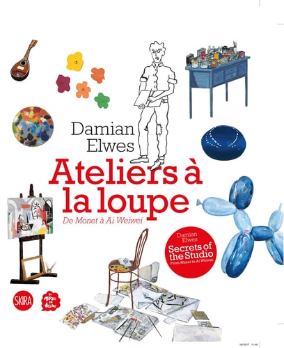 ATELIERS A LA LOUPE, de Damian Elwes | portada del libro
