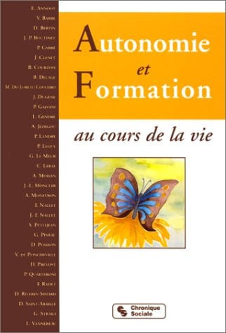 AUTONOMIE ET FORMATION, de PREVOST H | portada del libro