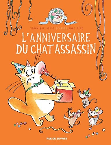 E CHAT ASSASSIN T4 L'ANNIVERSAIRE, de Véronique Deiss | portada del libro