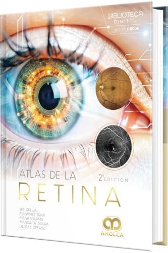 Atlas de la retina 2ª ed, de S Grewal | portada del libro