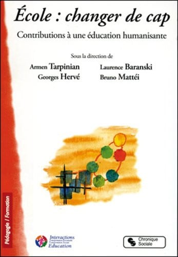 ECOLE CHANGER DE CAP, de TARPINIAN ARMEN | portada del libro