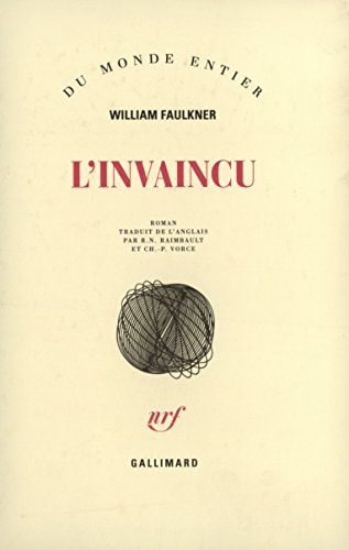 L'INVAINCU, de William Faulkner | portada del libro