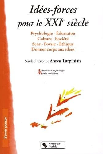 IDEES FORCES POUR LE XXIE SIECLE, de TARPINAN ARMEN | portada del libro