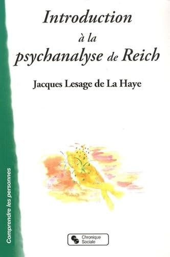 INTRODUCTION A LA PSYCHANALYSE DE REICH, de LESAGE LA HAYE | portada del libro