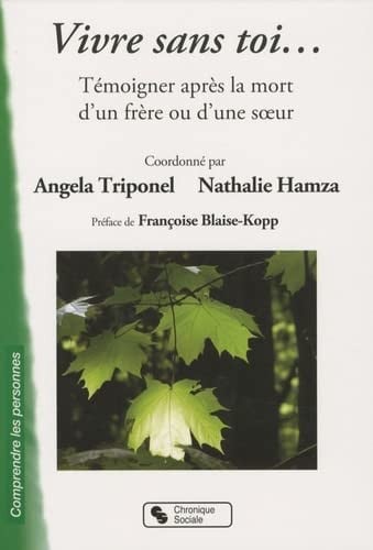 VIVRE SANS TOI, de TRIPONEL#HAMZ | portada del libro
