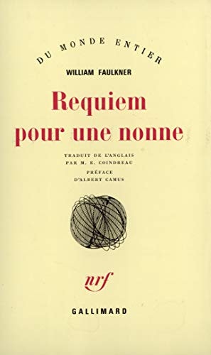REQUIEM POUR UNE NONNE, de Faulkner | portada del libro