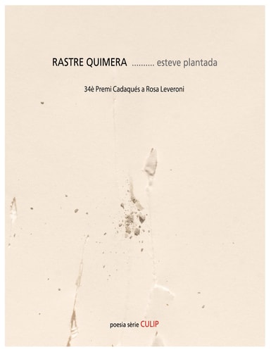 Rastre quimera, de OLANTADA | portada del libro
