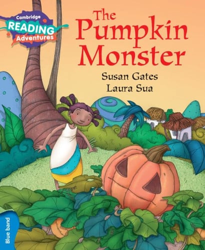 BLUE THE PUMPKIN MONSTER | portada del libro