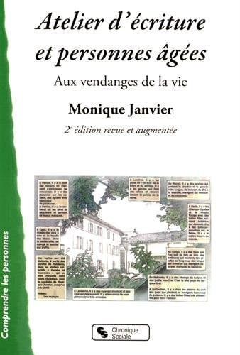 ATELIER ECRITURE ET PERSONNES AGEES 2E EDITION, de JANVIER MONIQUE | portada del libro