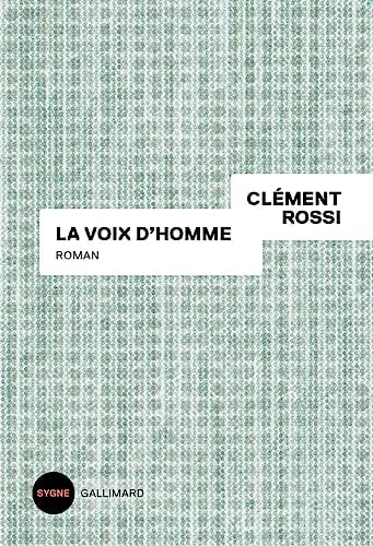 VOIX D HOMME, de Clément Rossi | portada del libro