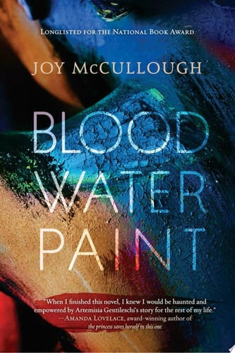 BLOOD WATER PAINT, de MCCULLOUGH | portada del libro