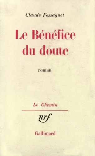 LE BENEFICE DU DOUTE, de Fessaguet | portada del libro