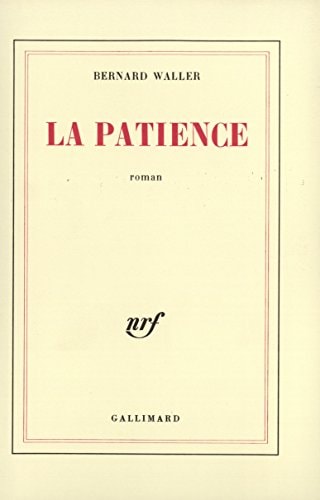 LA PATIENCE, de Waller | portada del libro