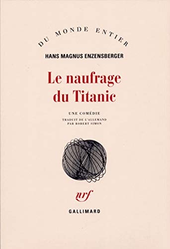 LE NAUFRAGE DU TITANIC, de Hans Magnus Enzensberger | portada del libro