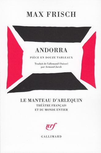 ANDORRA, de Max Frisch | portada del libro