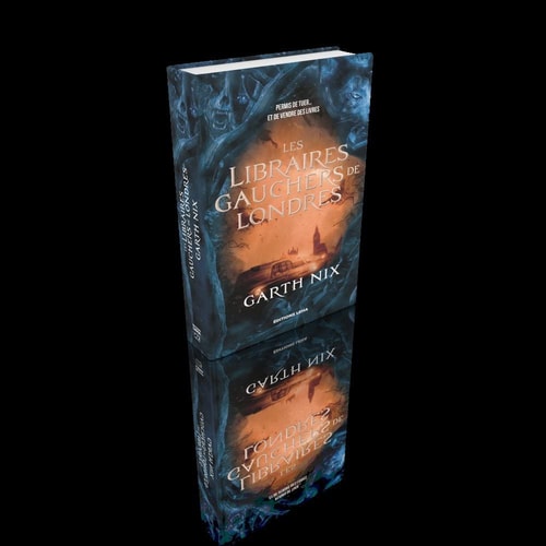 LES LIBRAIRES GAUCHERS DE LONDRES HARDBACK, de Garth Nix | portada del libro