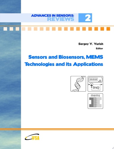 SENSORS AND BIOSENSORS, MEMS TECHNOLOGIES AND ITS APPLICATIONS, de Sergey Yurish | portada del libro