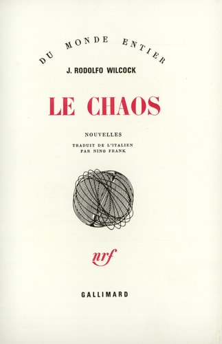 CHAOS, de Juan Rodolfo Wilcock | portada del libro